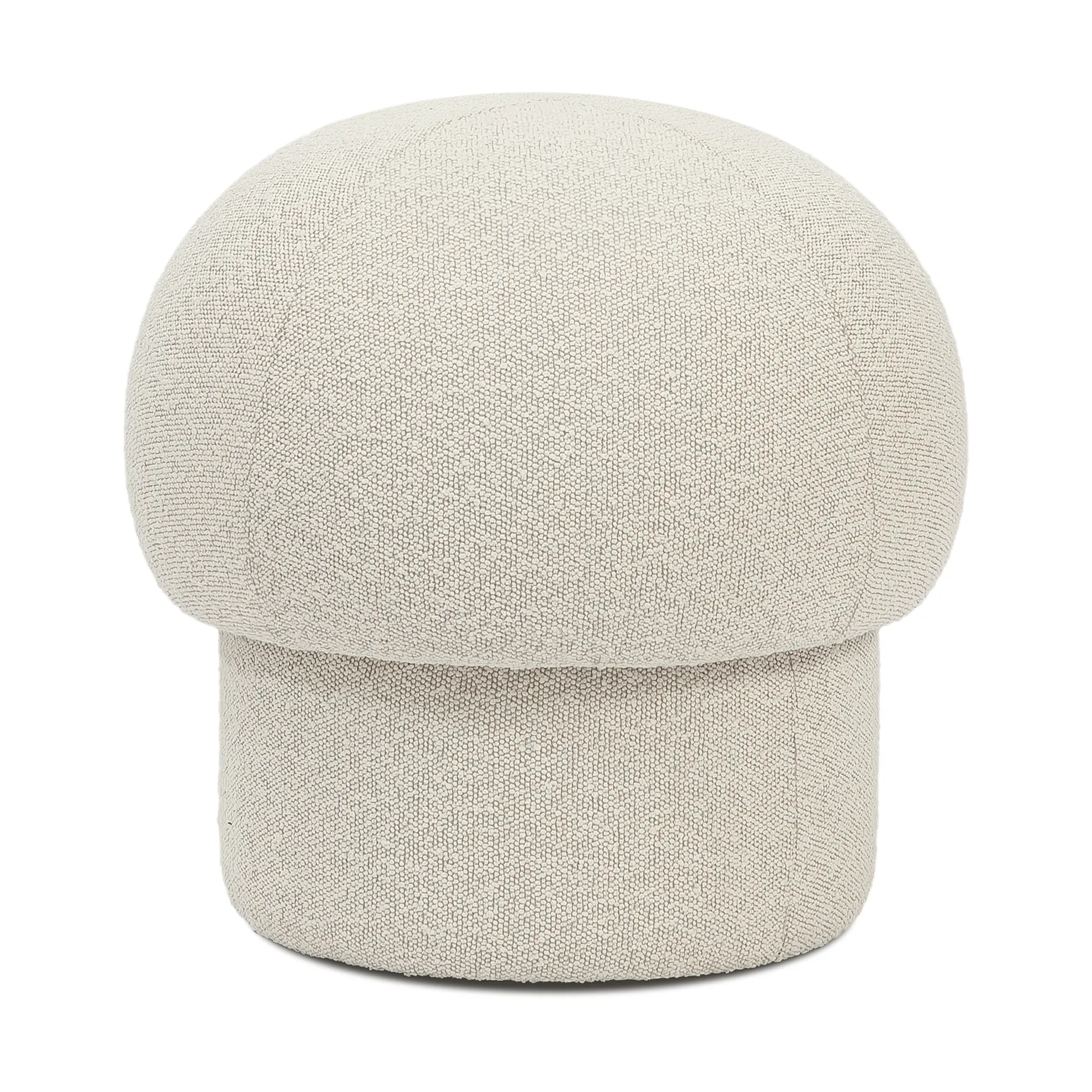 Uno puff Ø50 cm, Cream Design House Stockholm