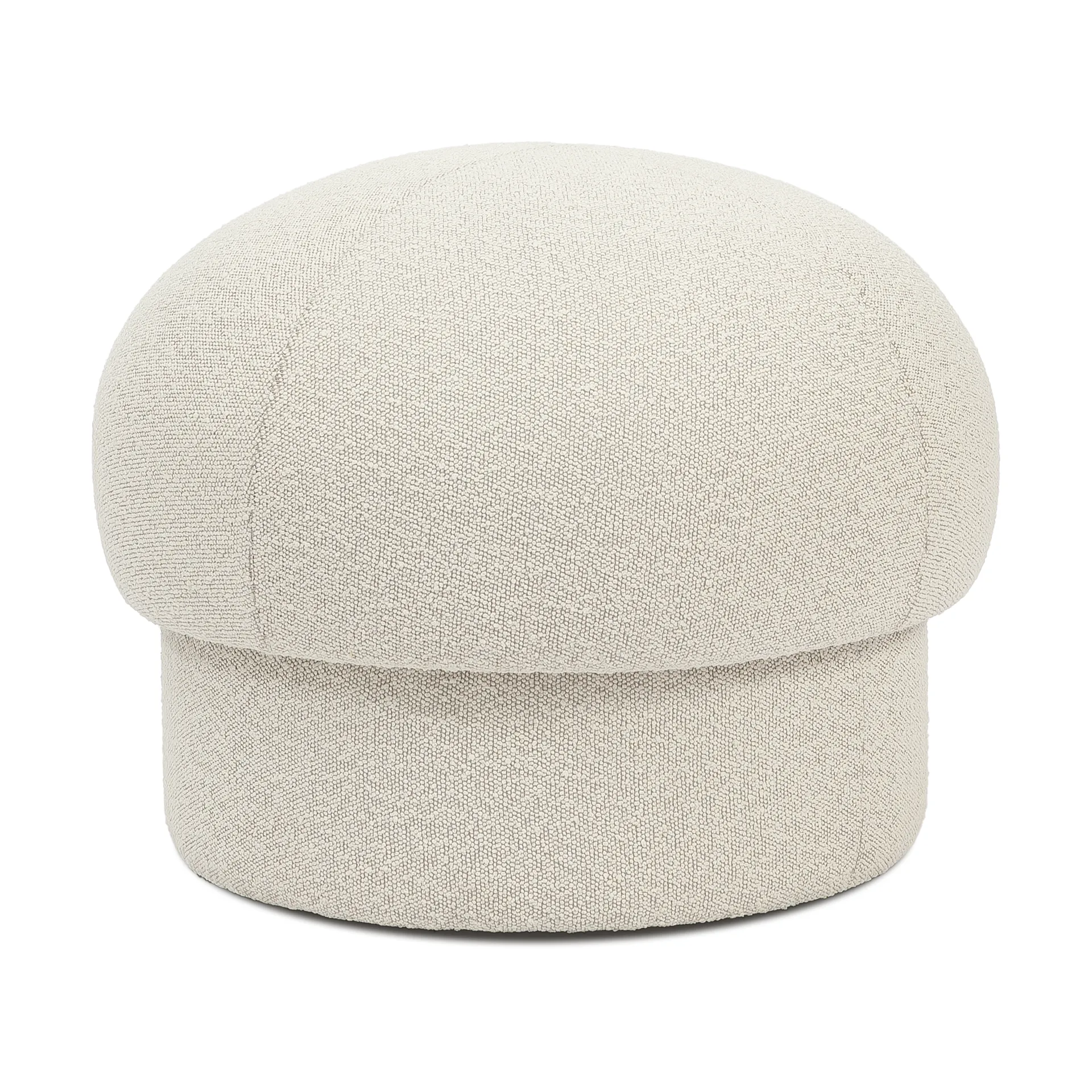 Uno puff Ø65 cm, Cream Design House Stockholm