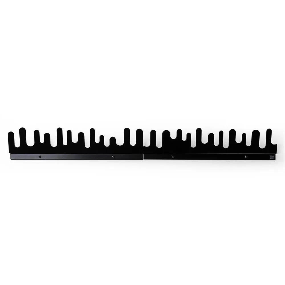 Wave hängare 2-pack, svart Design House Stockholm
