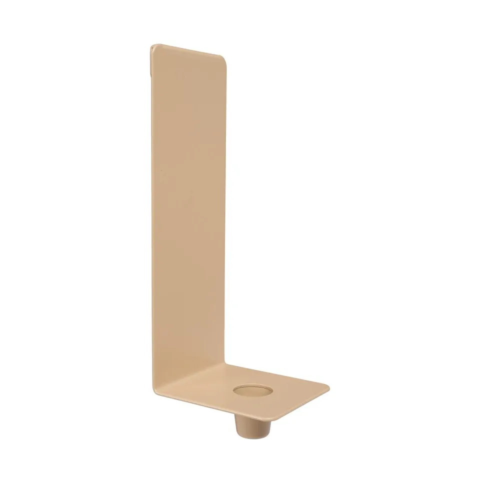 Cosy up väggljusstake 25 cm, Beige Design Letters