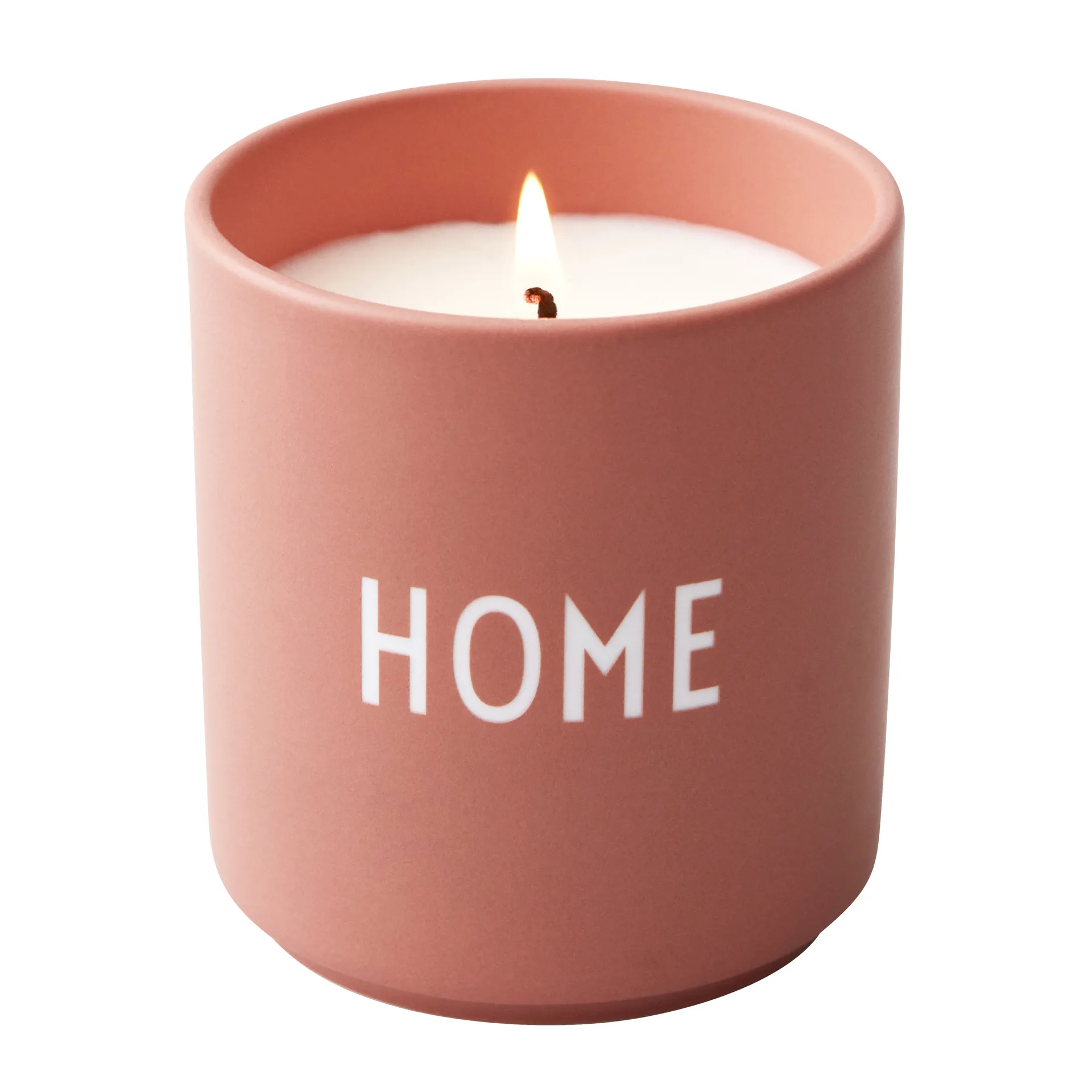 Design Letters doftljus Ø8 cm, Home-nude Design Letters