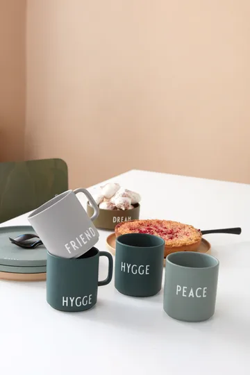 Design Letters favoritkopp 25 cl - Peace-green - Design Letters