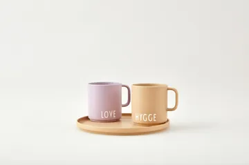 Design Letters favorittallrik Ø22 cm - Hygge-beige - Design Letters