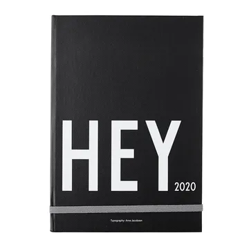 Design Letters kalender 2020 - Svart - Design Letters