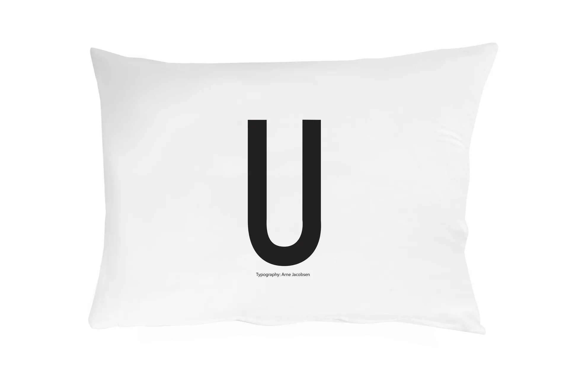 Design Letters örngott 70x50 cm, U Design Letters