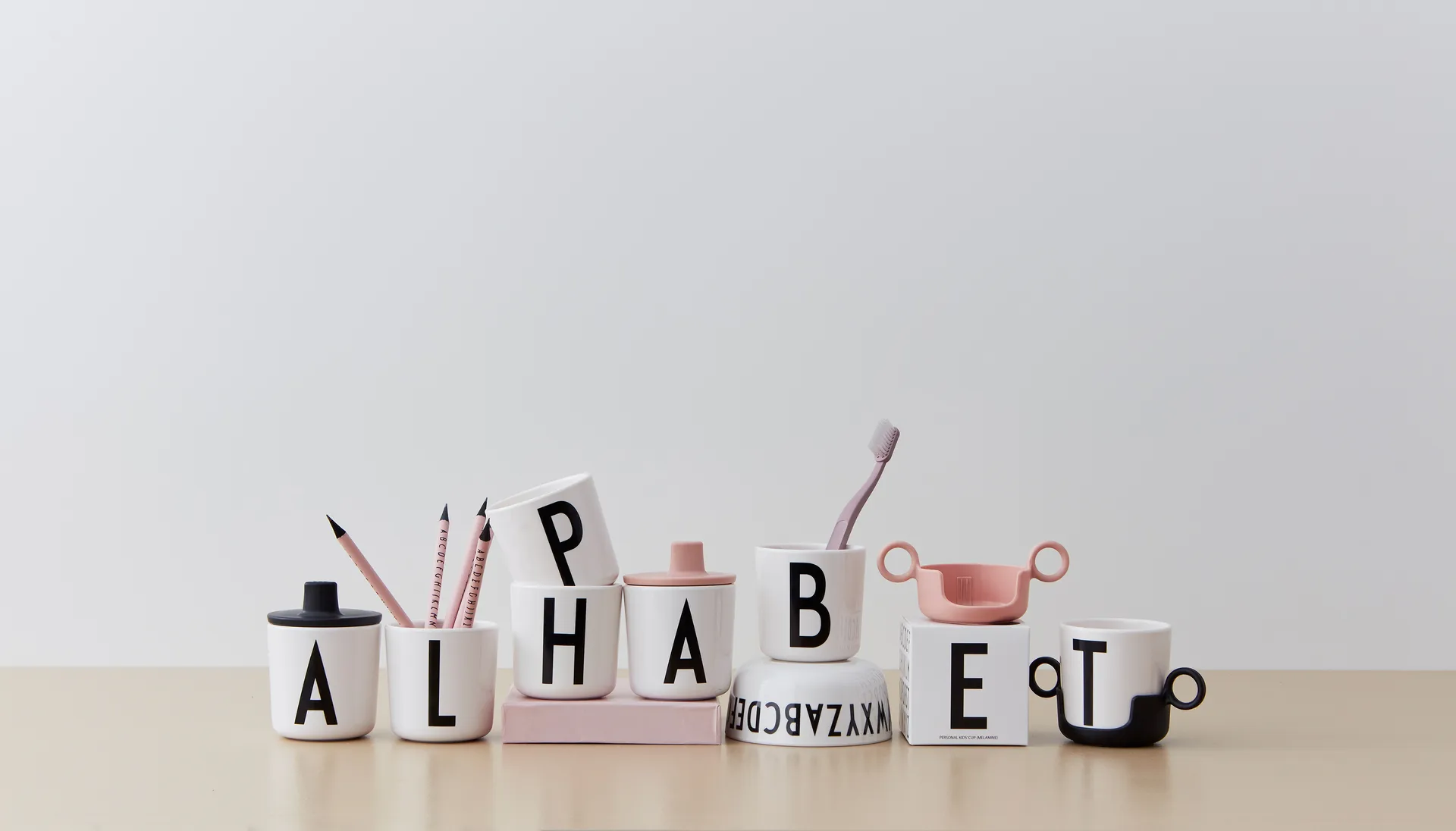 Design Letters personlig kopp eco, F Design Letters