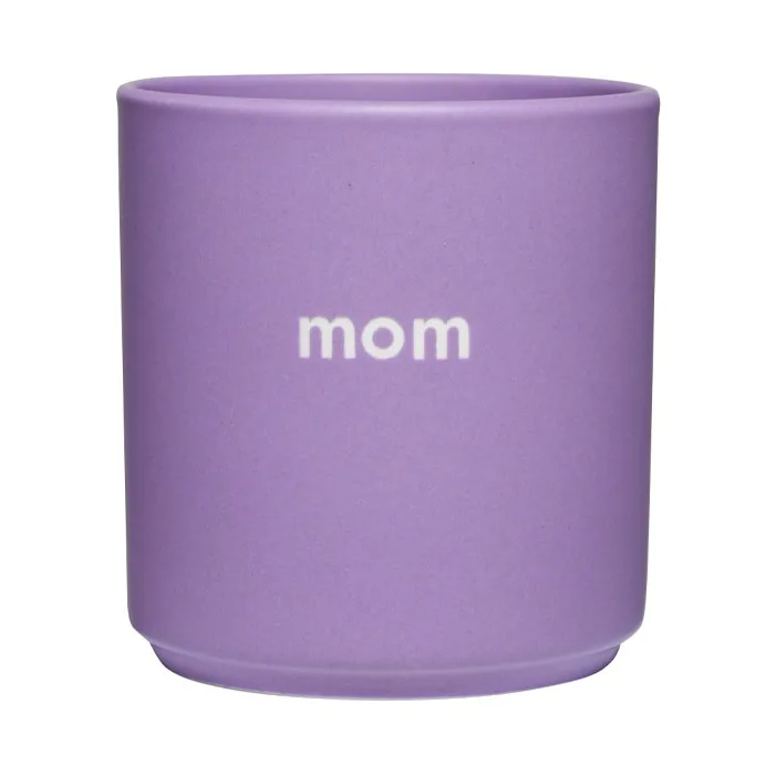 Design Letters VIP favoritkopp 25 cl, Lilac, Mom Collection Design Letters