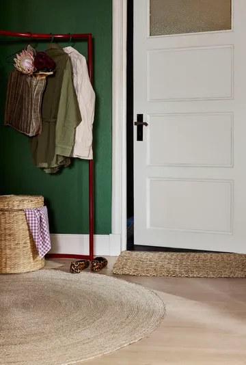 Elin matta natural grey - Ø150 cm - Dixie