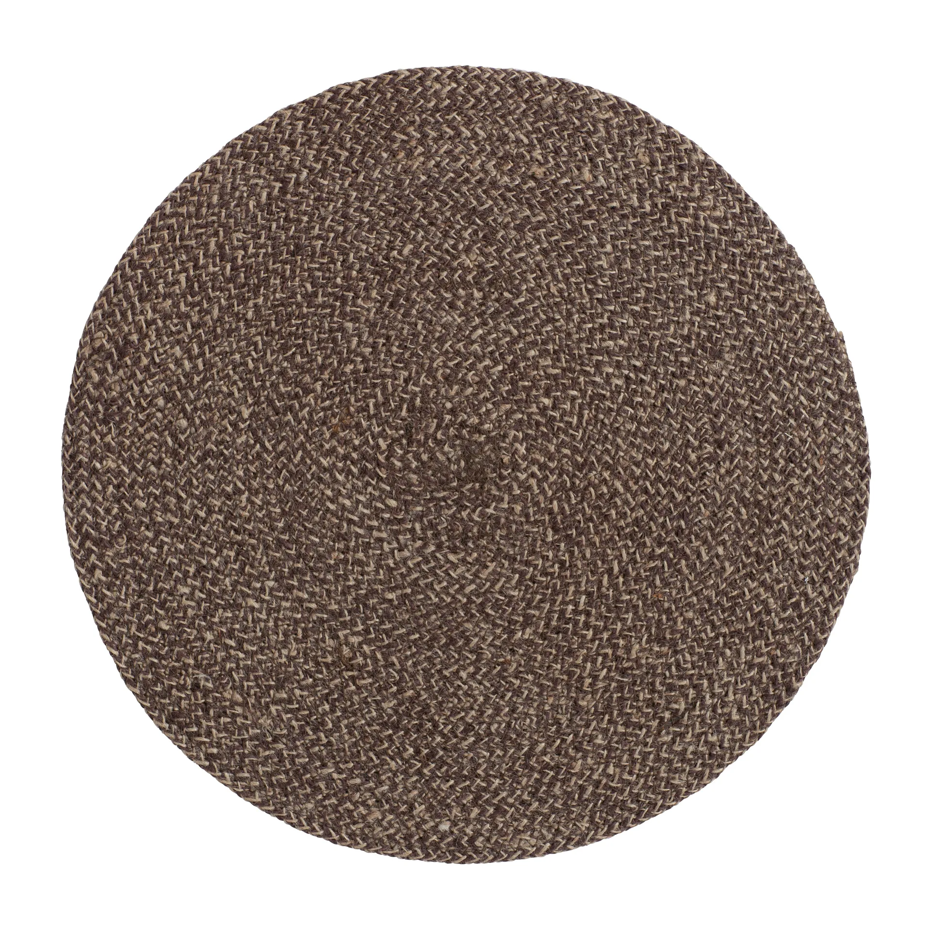 Ella bordstablett Ø38 cm, Brun-natur Dixie