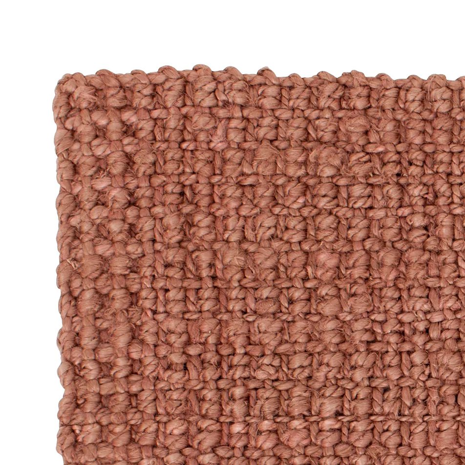 Jute dörrmatta old rose, 60x90 cm Dixie