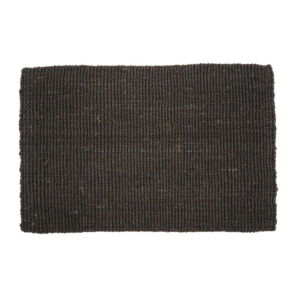 Jute dörrmatta svart, 70 x 120 cm Dixie