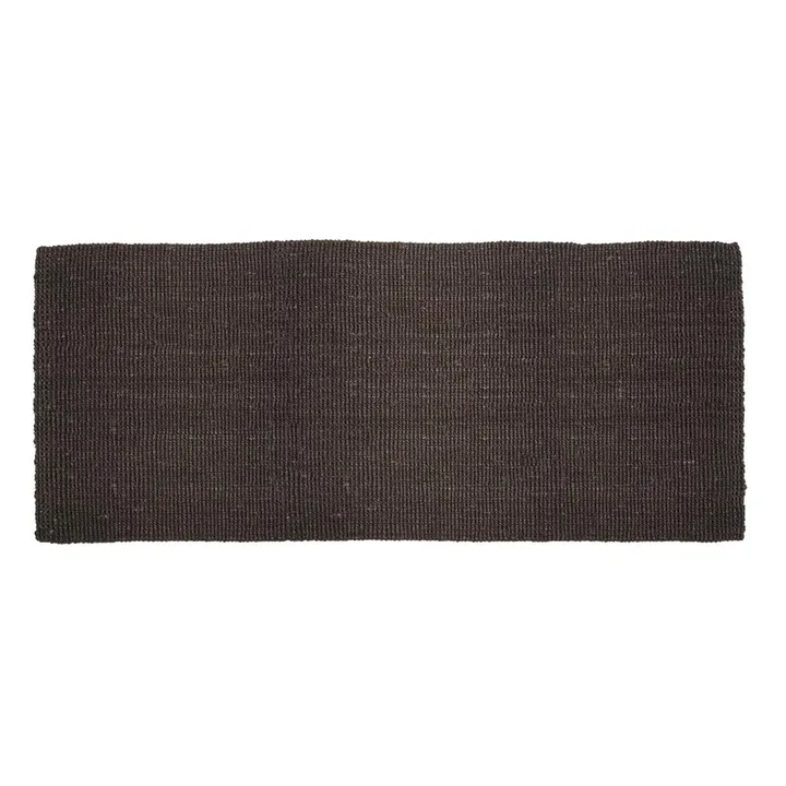 Jute dörrmatta svart - 80 x 180 cm - Dixie