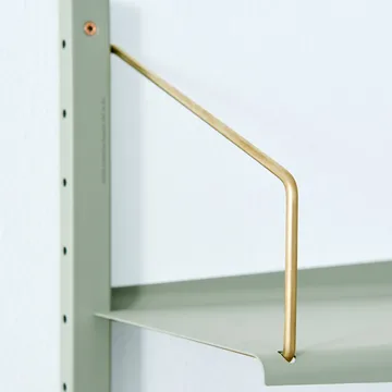 Ultra hyllplan - grön, 2-pack, d.22 cm - dk3