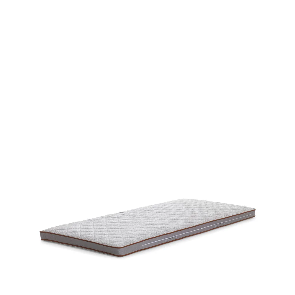 DUX Pascal de luxe bäddmadrass, Vit/brun 90x200x10 cm Dux
