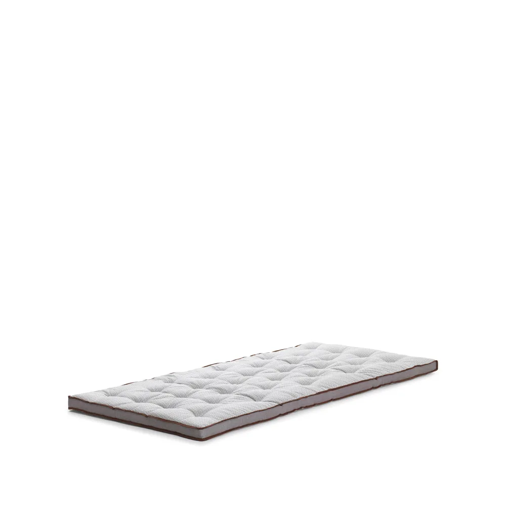 DUX Xupport Plus bäddmadrass, Vit/brun 180x200x7,5 cm Dux