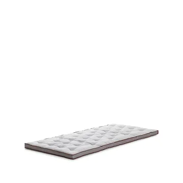 DUX Xupport Plus bäddmadrass - Vit/brun 180x200x7,5 cm - Dux