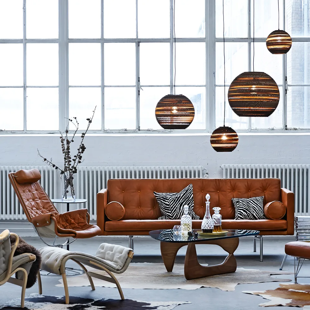 Ritzy soffa, 3-sits Dakota 24 konjak Dux