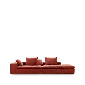 Fatty modulsoffa - tyg soft 23 orange - Eilersen