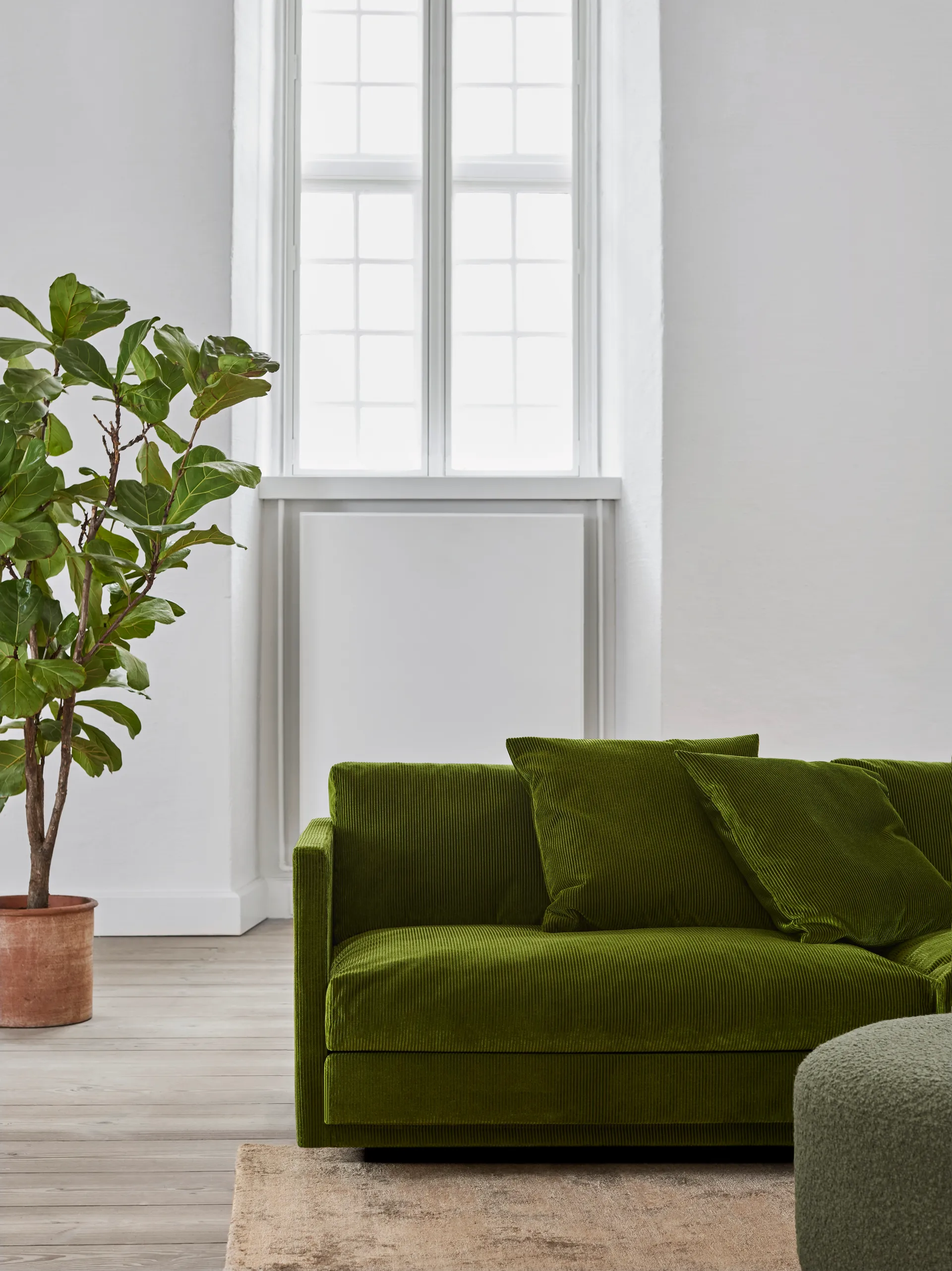 Great Ash 3-sits soffa 320x100 cm fast klädsel - Munster 09 Eilersen