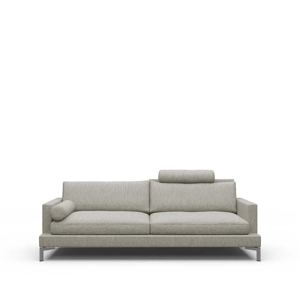Great lift 3-sits soffa, tyg tangent 37 beige, kromben Eilersen