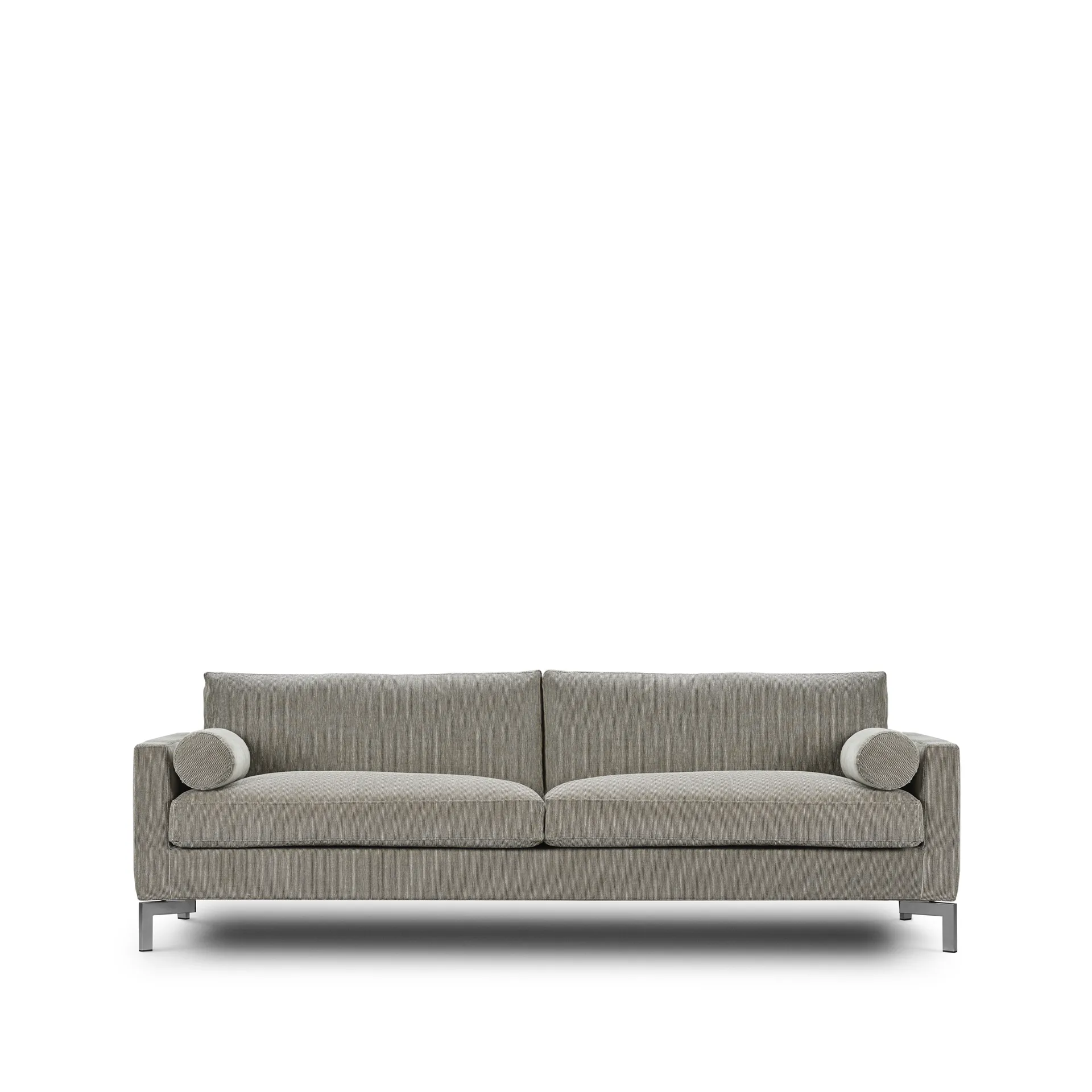 Lift soffa 240 cm, Bakar 01 brunbeige-duntopp-stålben Eilersen