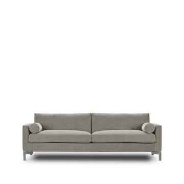 Lift soffa 240 cm skumstoppning - Tyg bakar 01 brunbeige-stålben - Eilersen