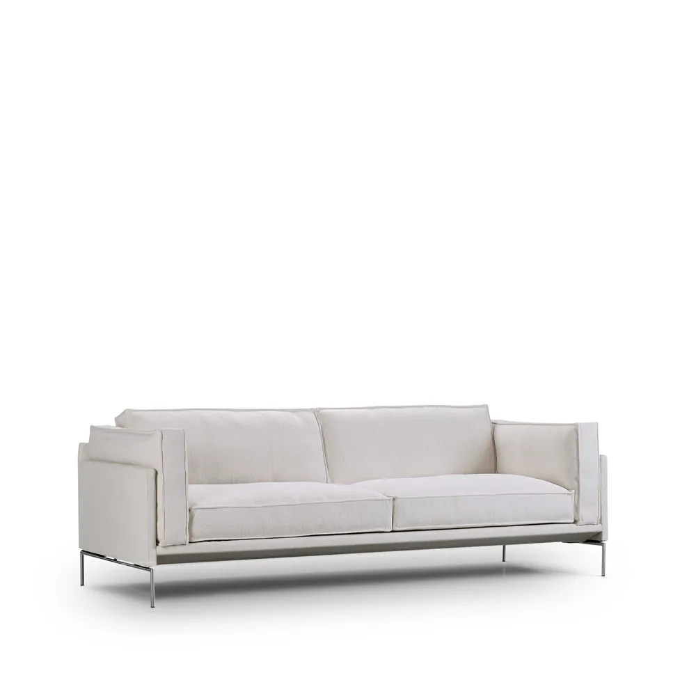 Slimline soffa, Gravel 20 vit Eilersen