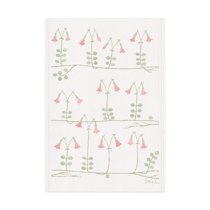 Linnea kökshandduk 35x50 cm - Rosa - Ekelund Linneväveri