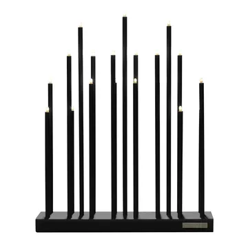 Elflugan Grande elljusstake - Kolsvart - Elflugan