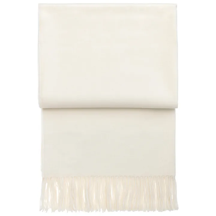 Elvang Luxury pläd - off-white - Elvang Denmark