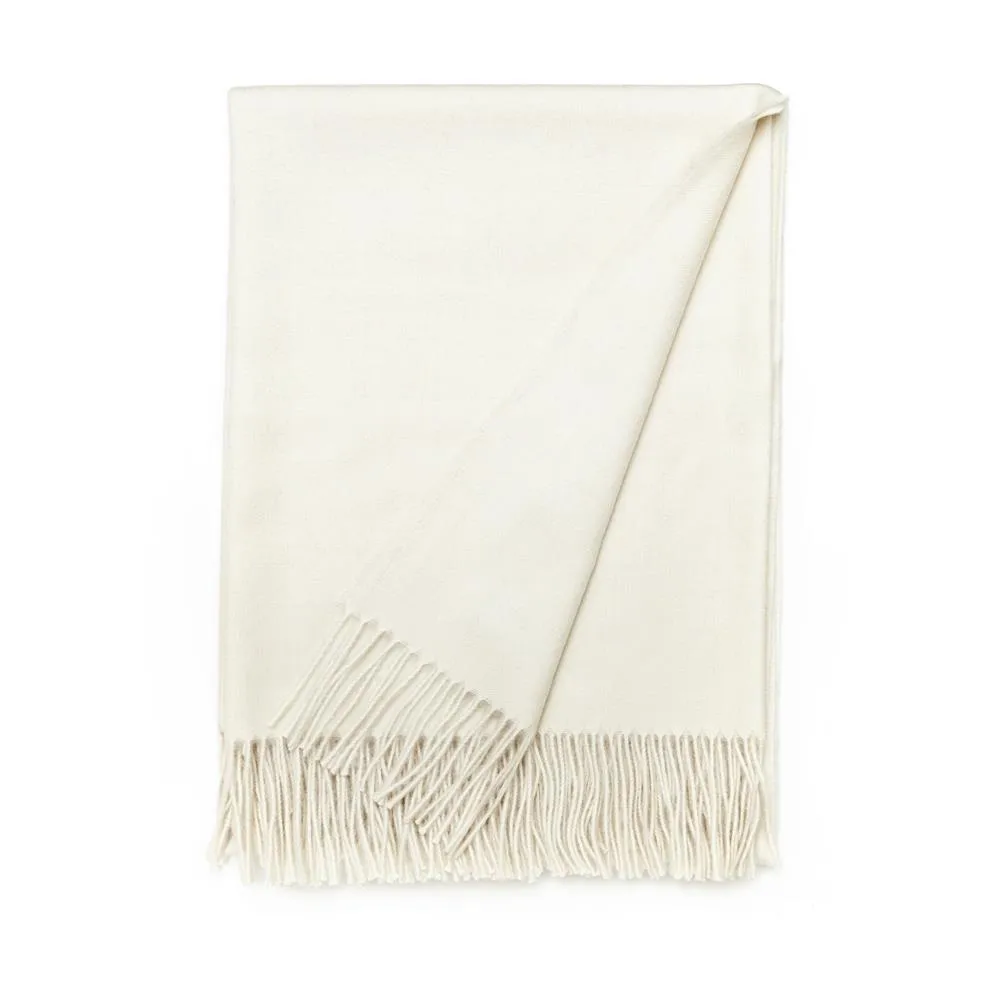 Elvang Luxury pläd, off-white Elvang Denmark