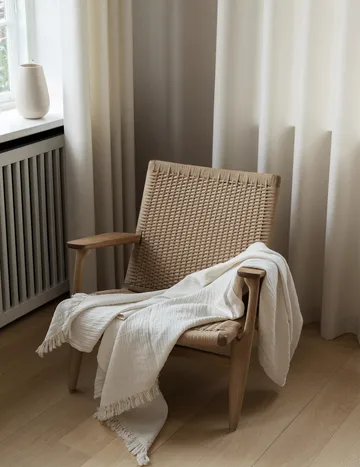 Lavender pläd 130x180 cm - Ivory - Elvang Denmark