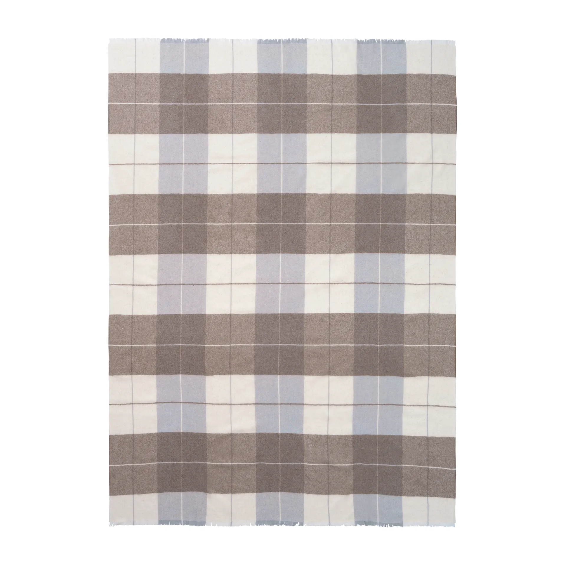 Scotch pläd 130x190 cm, Camel-Grey Elvang Denmark