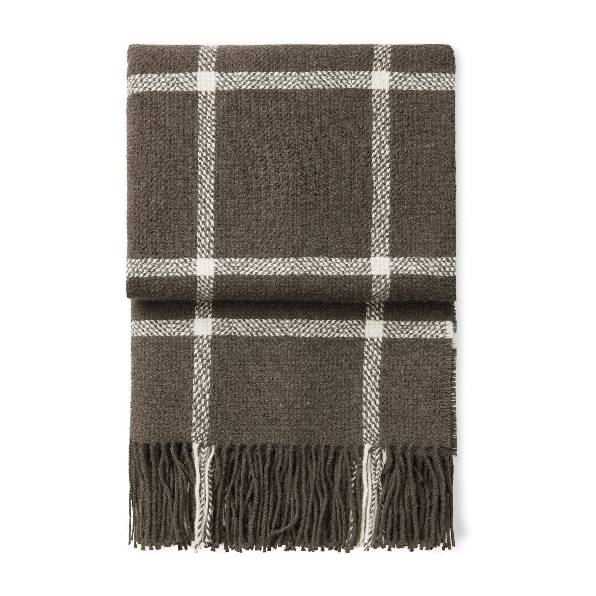 Tartan pläd 130x190 cm, Mocca Elvang Denmark
