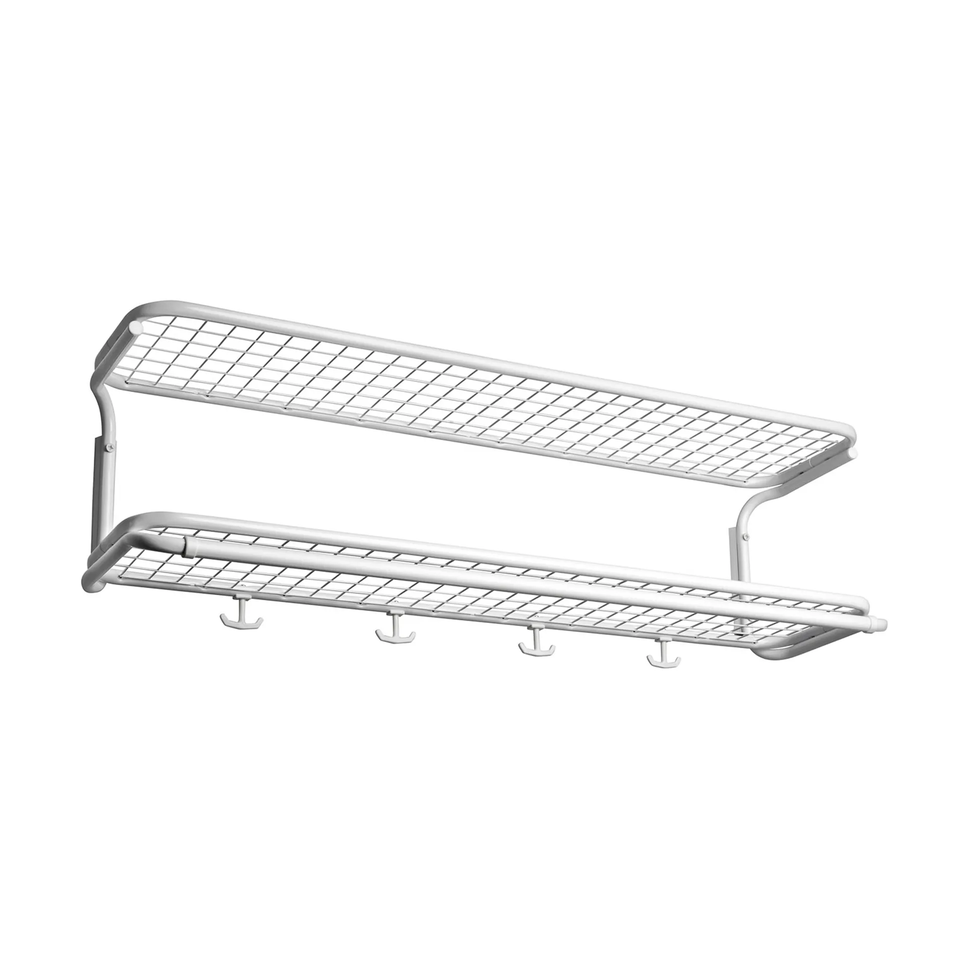 Classic 650 hatthylla, vit/vit, 2 plan, 100 cm Essem Design