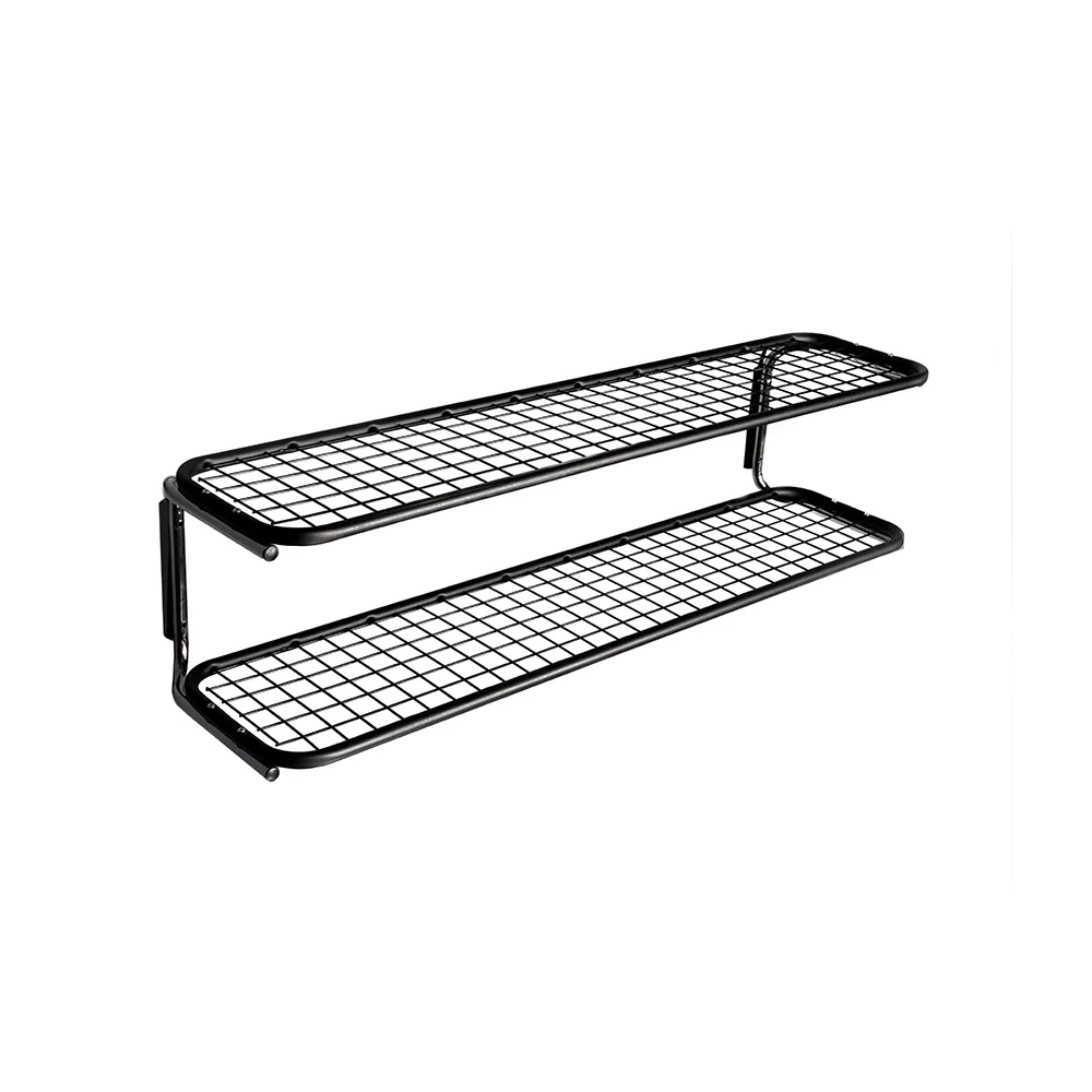 Classic 650 skohylla, svart/krom, 2 plan, 40 cm Essem Design