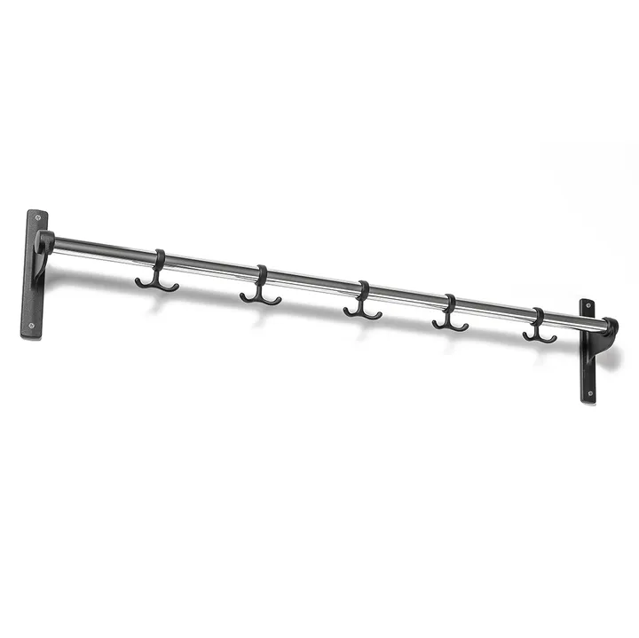Nostalgi kroklist 100 cm - krom/svart - Essem Design