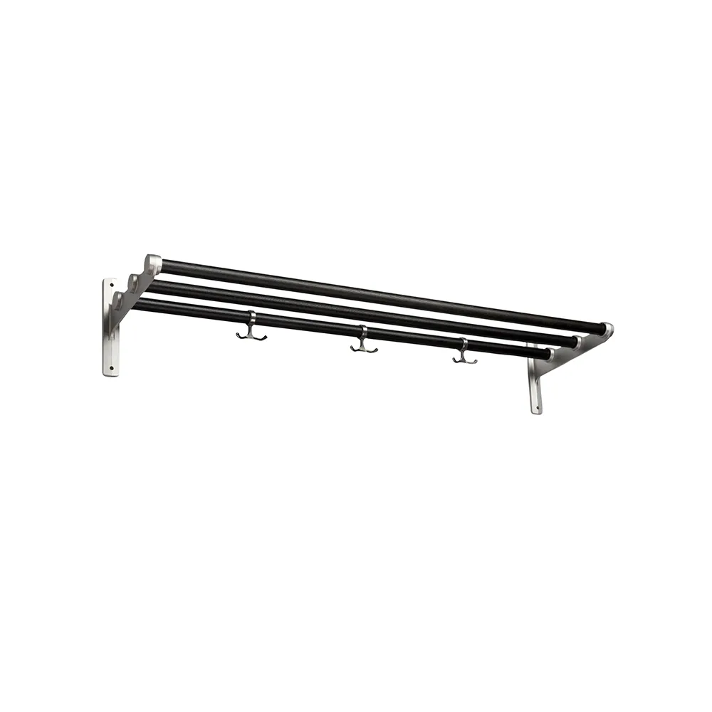 Nostalgi Sko- eller hatthylla, svart, aluminiumstativ Essem Design