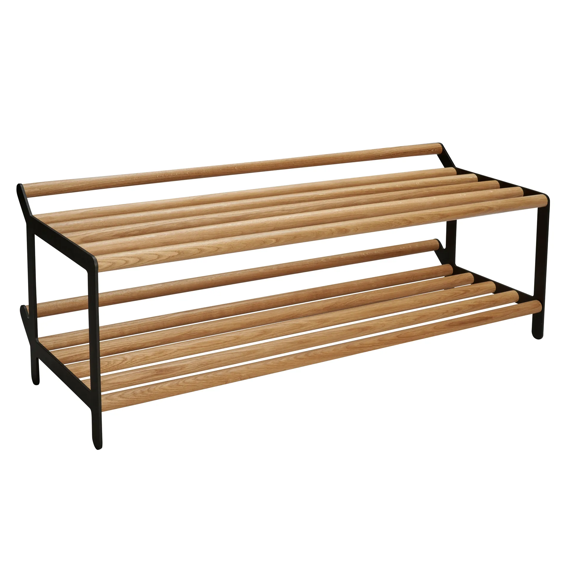 Tamburin skohylla 60 cm, Ek-svart Essem Design