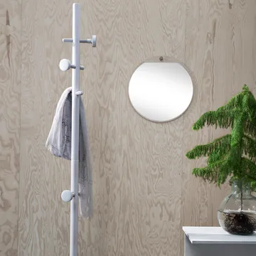 Tillbakablick rund spegel - björk - Essem Design