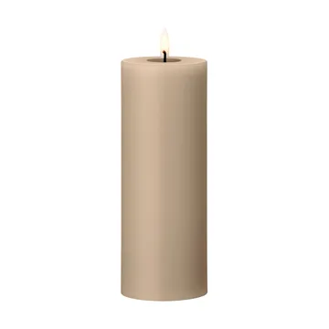 ester & erik blockljus LED - 18 Nougat Note, 20 cm - ester & erik