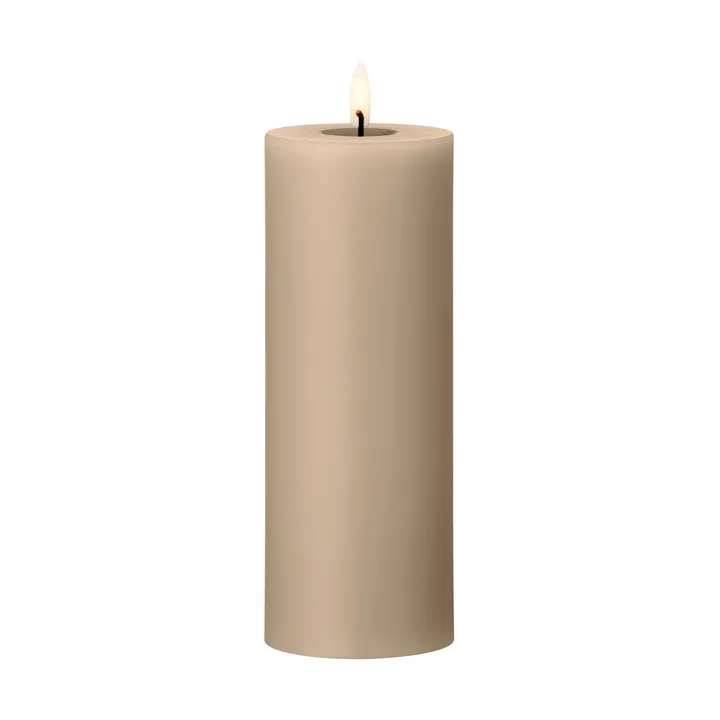ester & erik blockljus LED - 18 Nougat Note, 20 cm - ester & erik