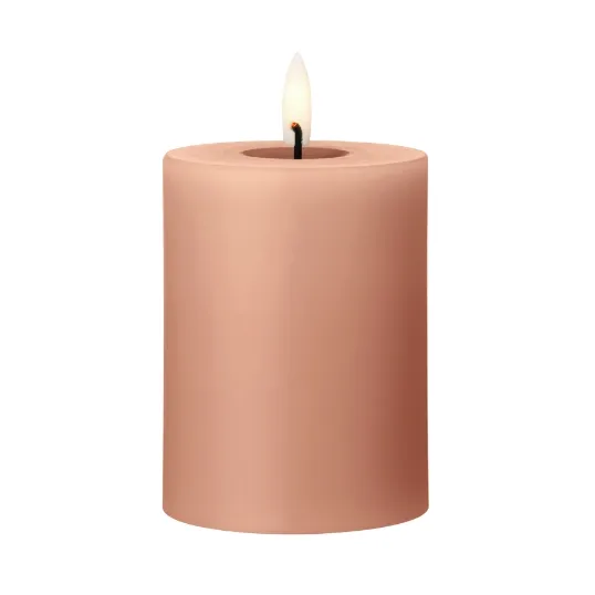 ester & erik blockljus LED, 20 Rosy caramel, 10 cm ester & erik