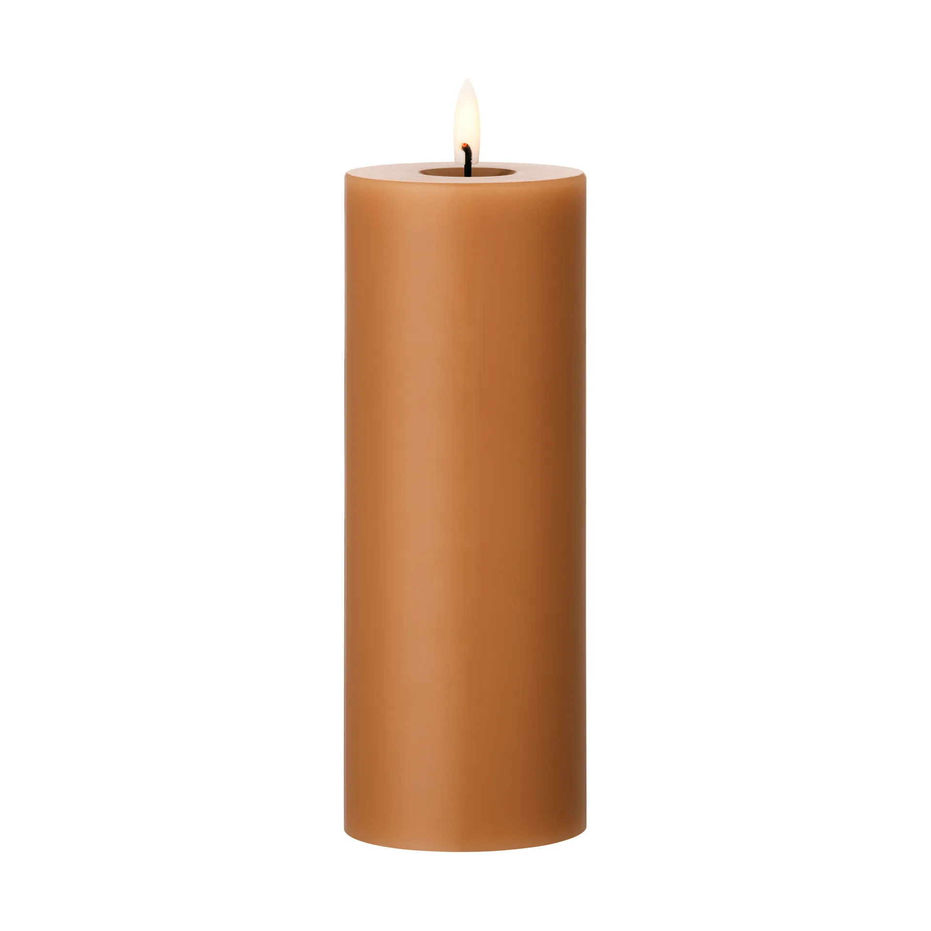 ester & erik blockljus LED, 23 Raw Toffee, 20 cm ester & erik