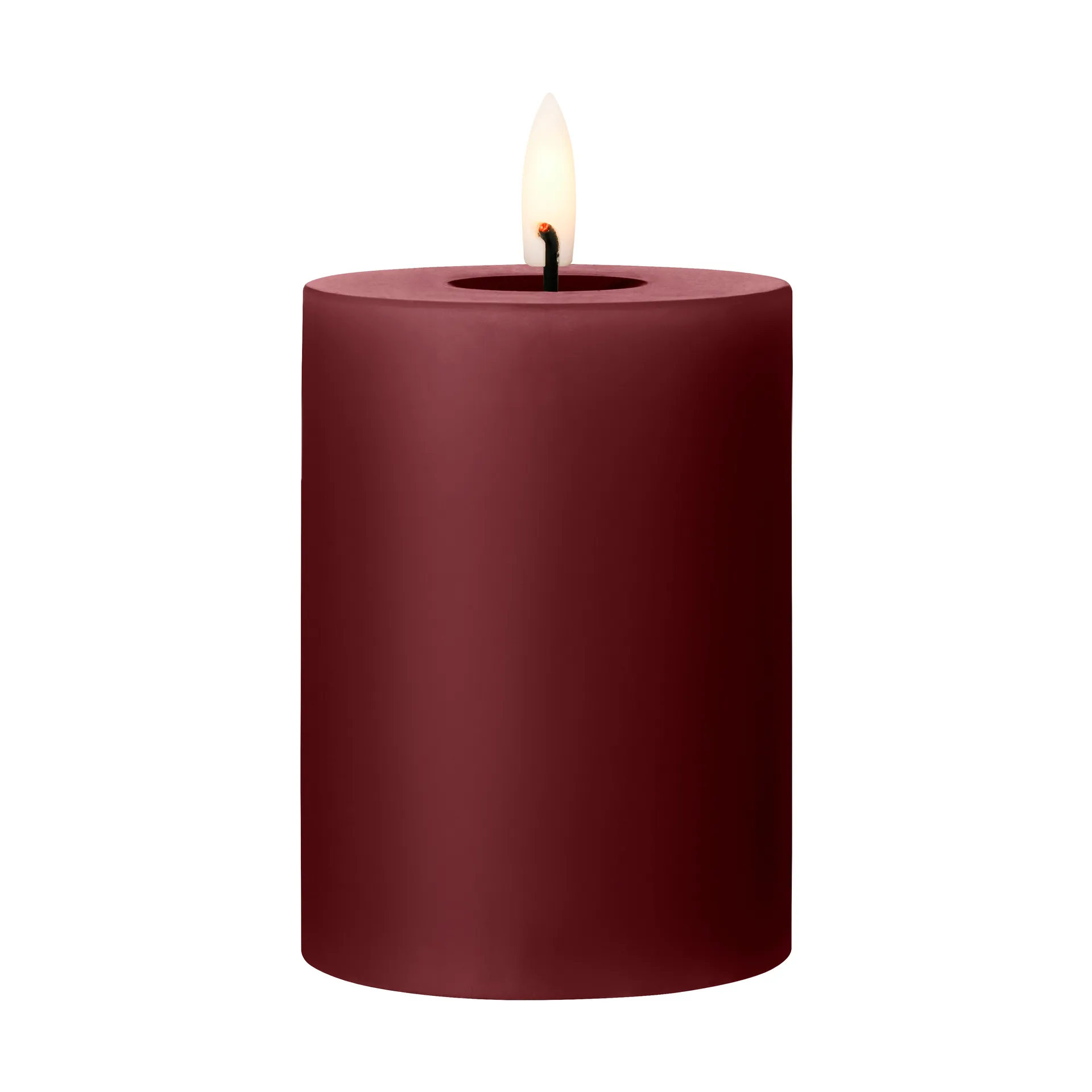 ester & erik blockljus LED, 44/2 Deep Wine, 10 cm ester & erik