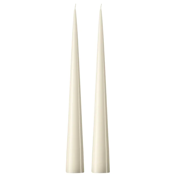 ester & erik konljus 37 cm 2-pack lackad - Ivory 06-0 - ester & erik