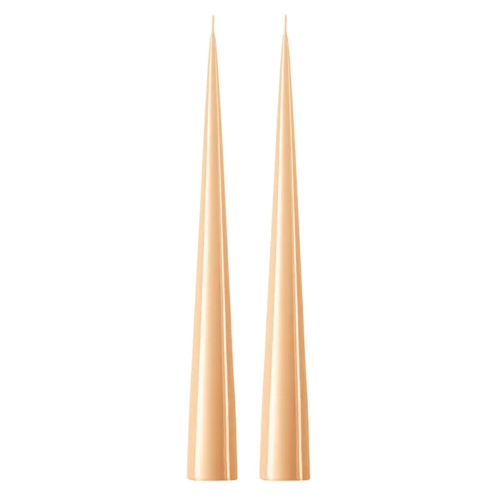 ester & erik konljus 37 cm 2-pack lackad - Melon sorbet 19-0 - ester & erik