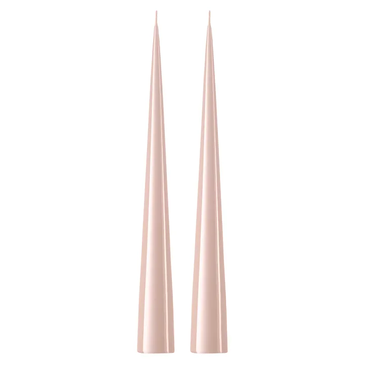 ester & erik konljus 37 cm 2-pack lackad - Rosewater 51-0 - ester & erik