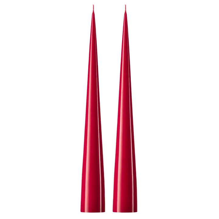 ester & erik konljus 37 cm 2-pack lackad - Winter berry 36-0 - ester & erik