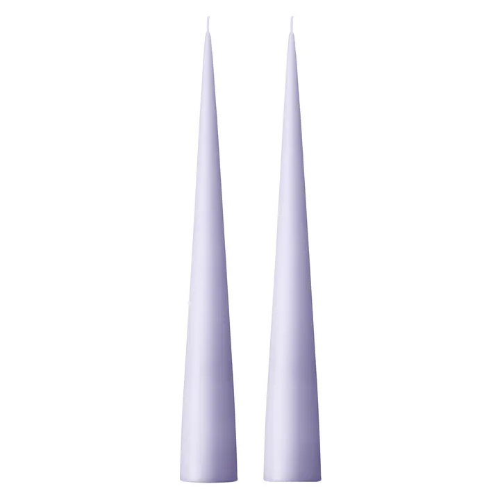 ester & erik konljus 37 cm 2-pack matt - Airy violet 12 - ester & erik